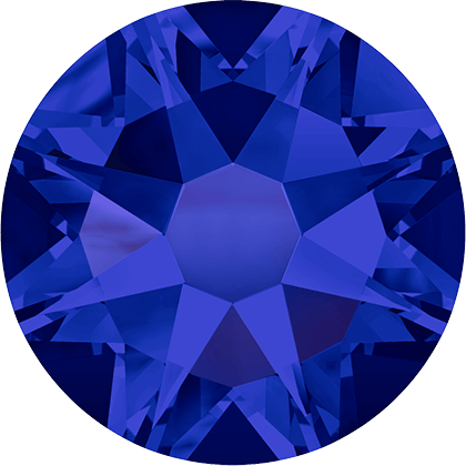 (image for) 2088 SS34*. Majestic blue Glue on Stone Pack Qty 24 pcs